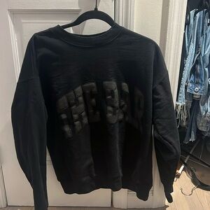 Black THE BAR Sweatshirt